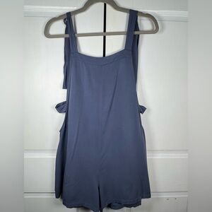 Shinestar Romper with Side Cutouts Blue Excellent Condition Size Small